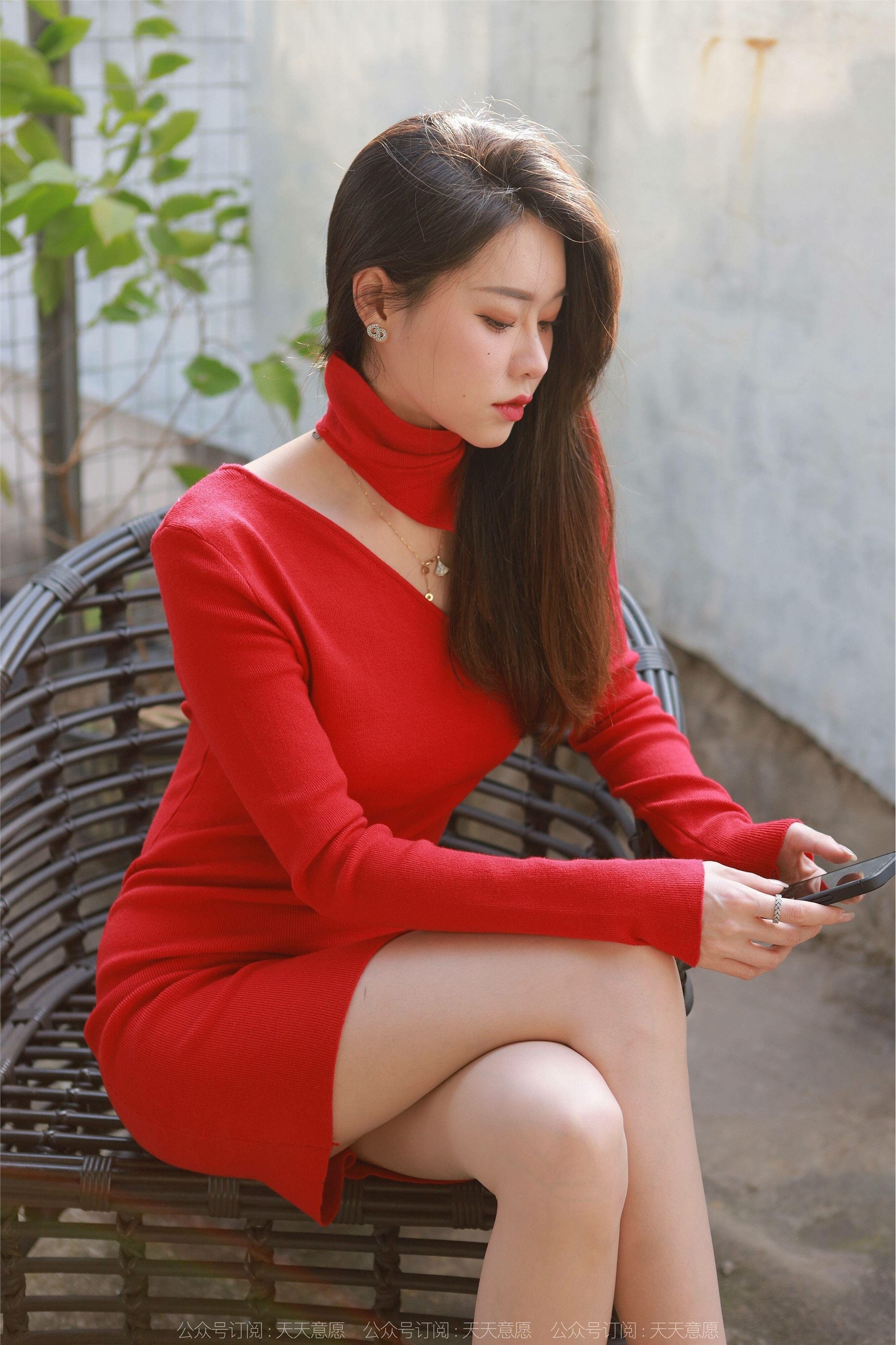 IESS异思趣向  2022.01.20 丝享家991：佳爷特辑《圣诞红裙女神》